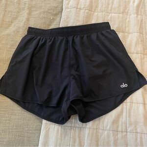 ALO Yoga Black Athletic Shorts